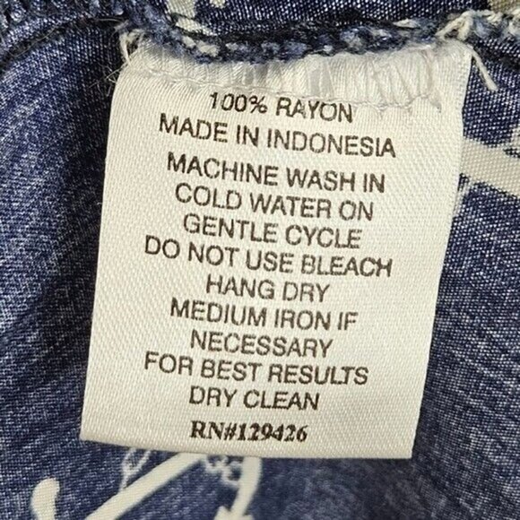 Escapada Anchor print drawstring waist beach summer Dress Womens Size S - Picture 10 of 10